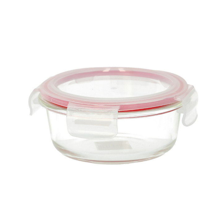 Round Glass Airtight Container