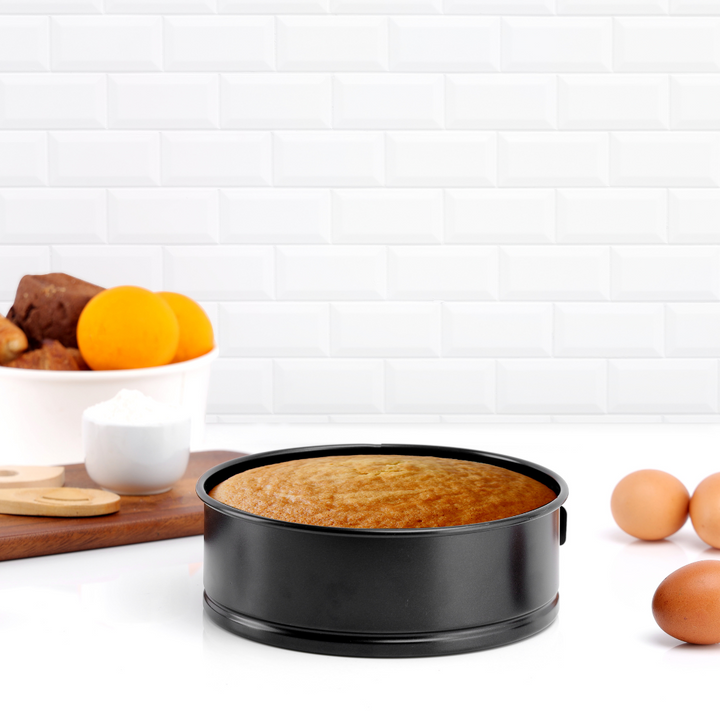 Round Spring Foam Pan Cheesecake Baking Ware with Nonstick Leak-Proof Design