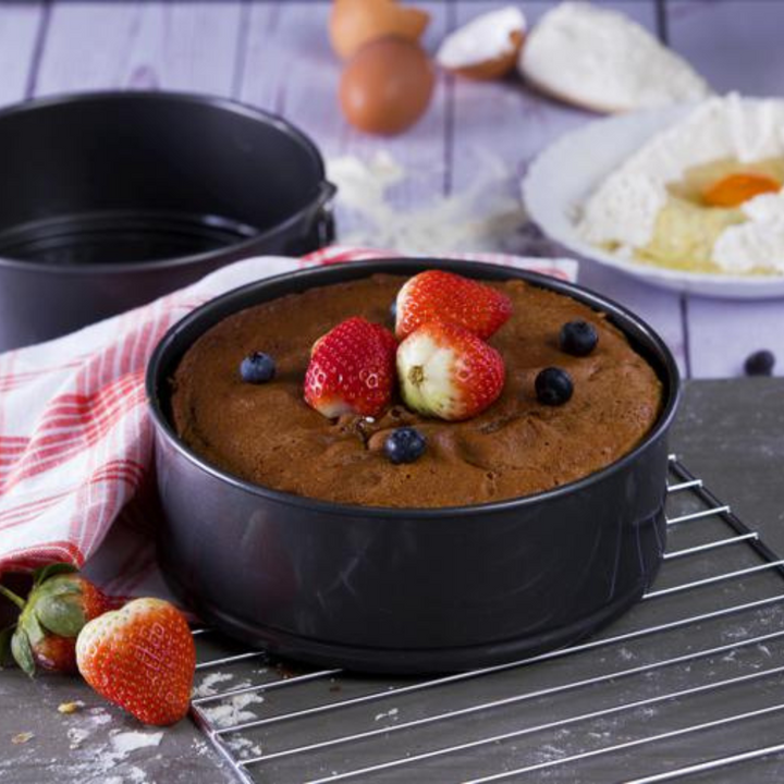 Royalford 2pc Non-Stick Springform Cake Tin with Loose Base.