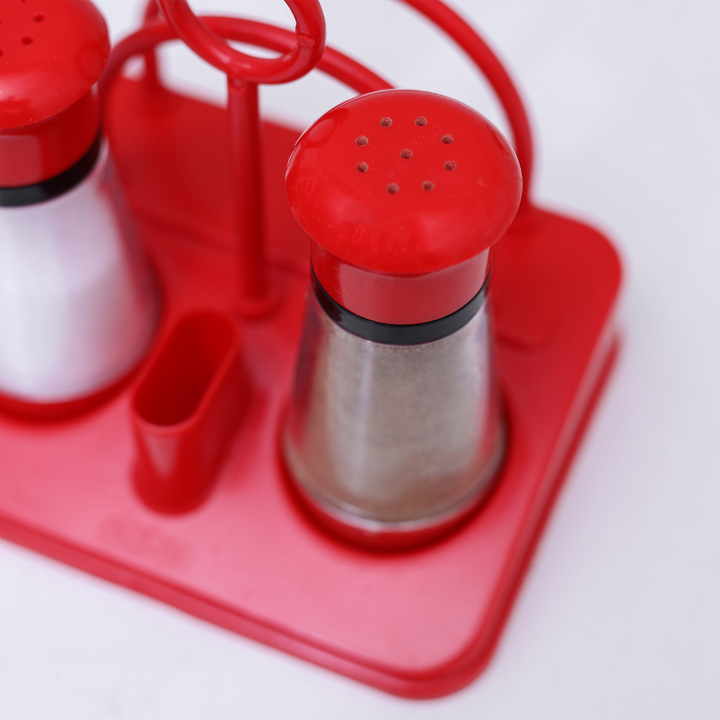  Salt and Pepper Holder elegant design constructed with high-quality plastic