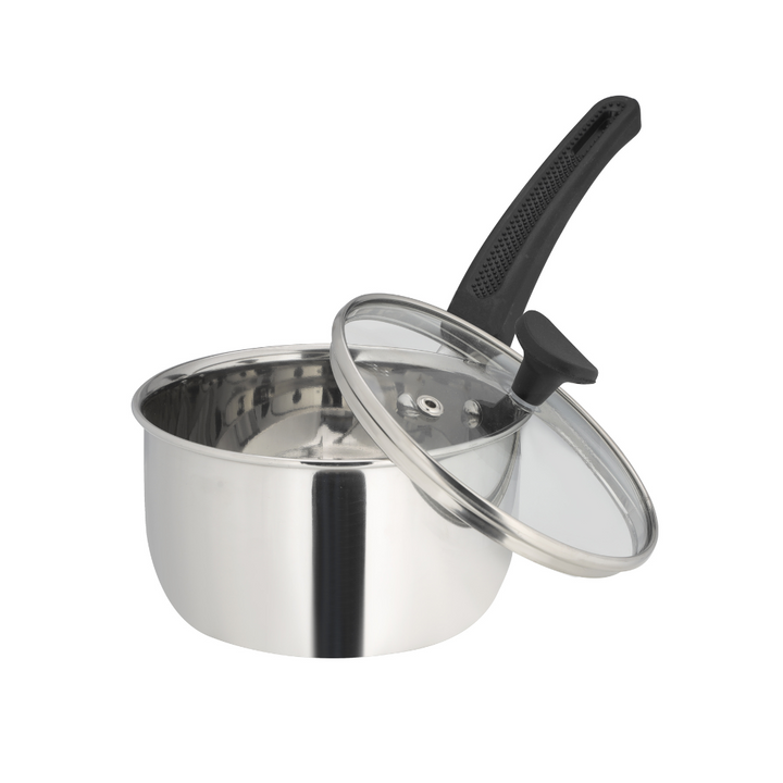 Sauce Pan with Glass Lid, 18 CM