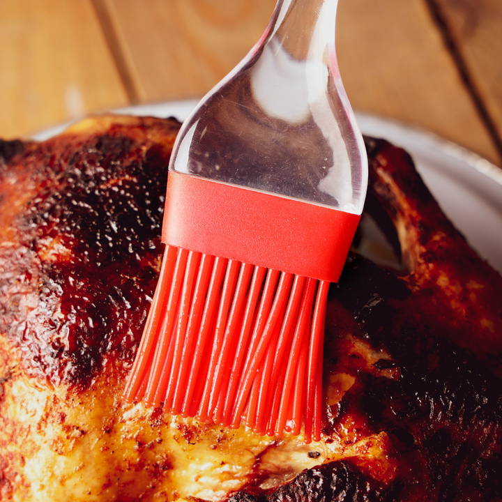 Silicon Spatula and Brush Set, Heat Resistant and Easy to Clean Set 