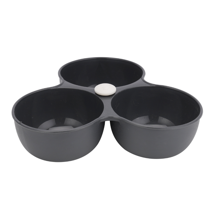 Snack Serving Bowl set with 3 compartments