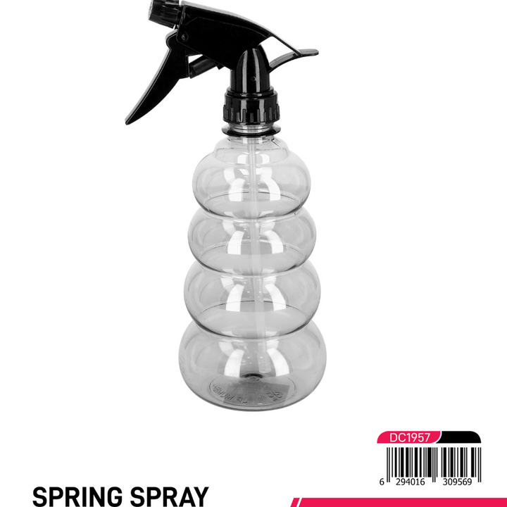 Spring Spray Bottle Black 500ML