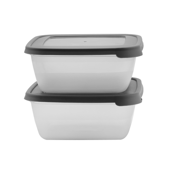 Square Storage Box Set of 2Pcs, 