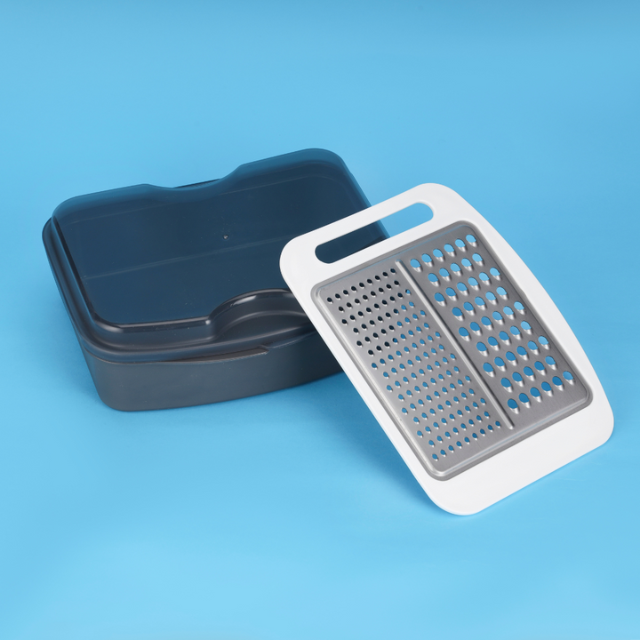 Stainless Steel Grater with Storage Container