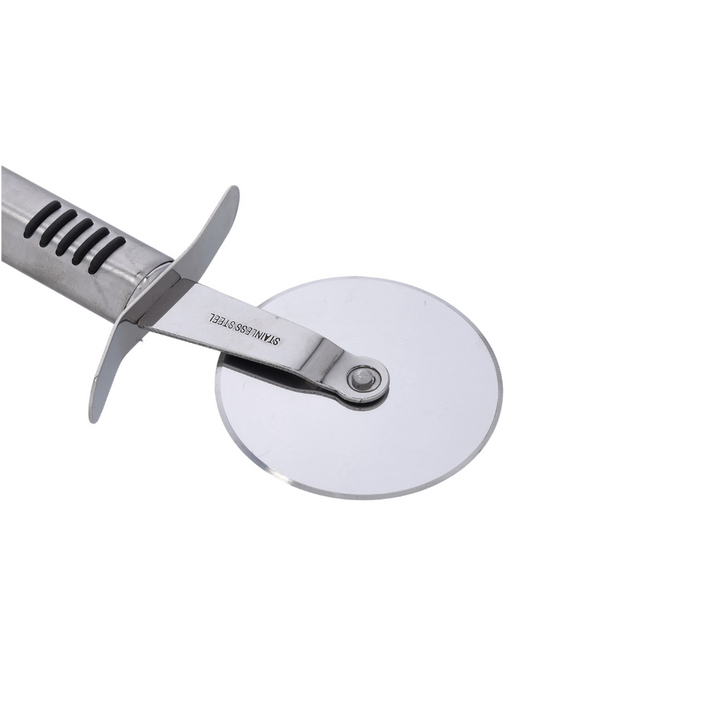 Stainless Steel Pizza Cutter with TPR Handle | Multi-Use Pastry Slicer | Delcasa DC2422