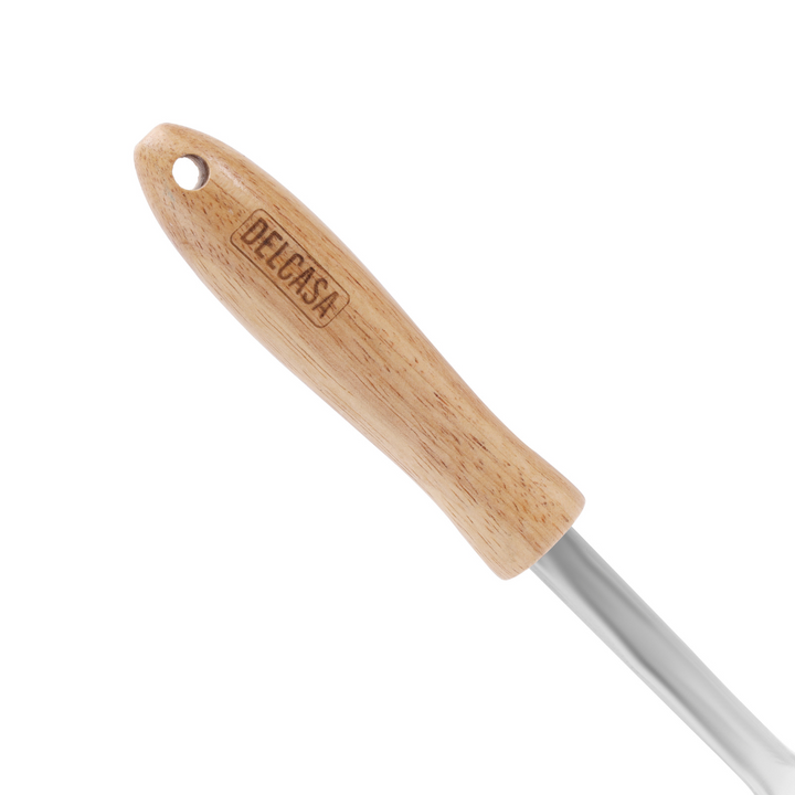 Stainless Steel Potato Masher With Wooden Handle