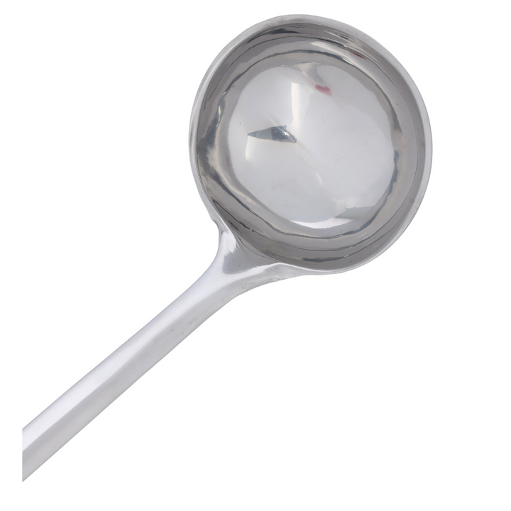 Stainless Steel Soup Ladle in UAE Silver and Red 30X8.8CM