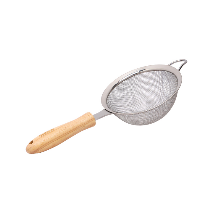  Stainless Steel Strainer With Wooden Handle 