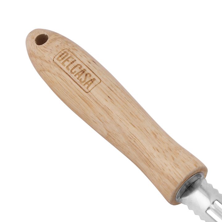 Stainless Steel Vegetable and Fruit Peeler with Wooden Handle, High-Quality Peeler