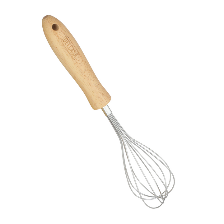 Stainless Steel Whisk with Wooden Handle, Manual whisk