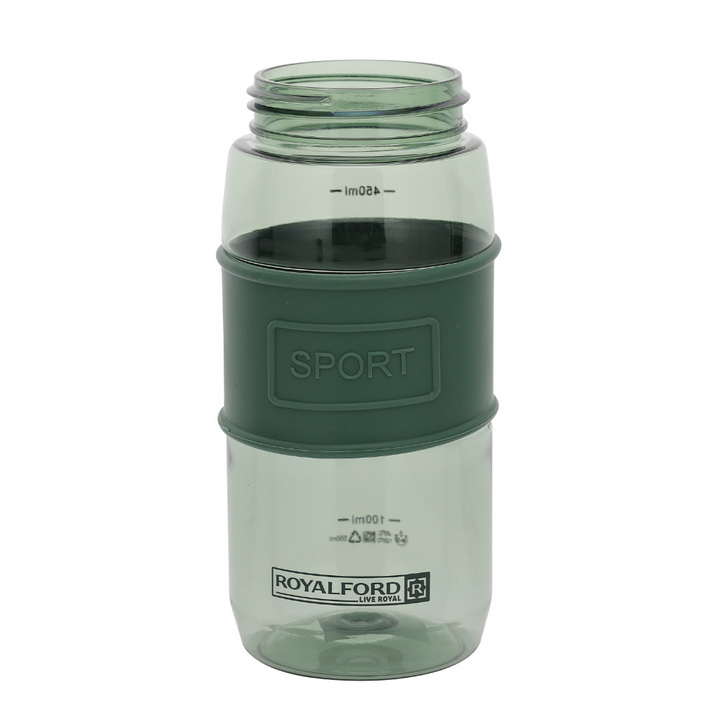 Water Bottle, BPA-Free Plastic Bottle with One-Press Open Lid, Leak-proof 550ml