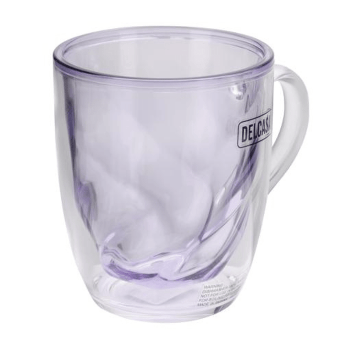 Acrylic Transparent Water Cup Drinking Glass 360ML - Souk Al RasDrinkware