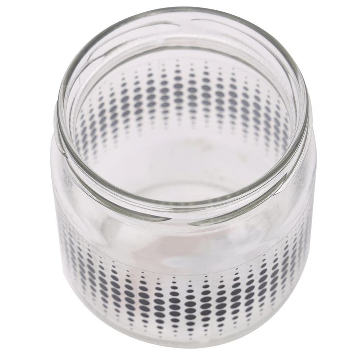 Air Proof Glass Jar with Lid, 425ML - Souk Al RasFood Containers & Lunch Boxes