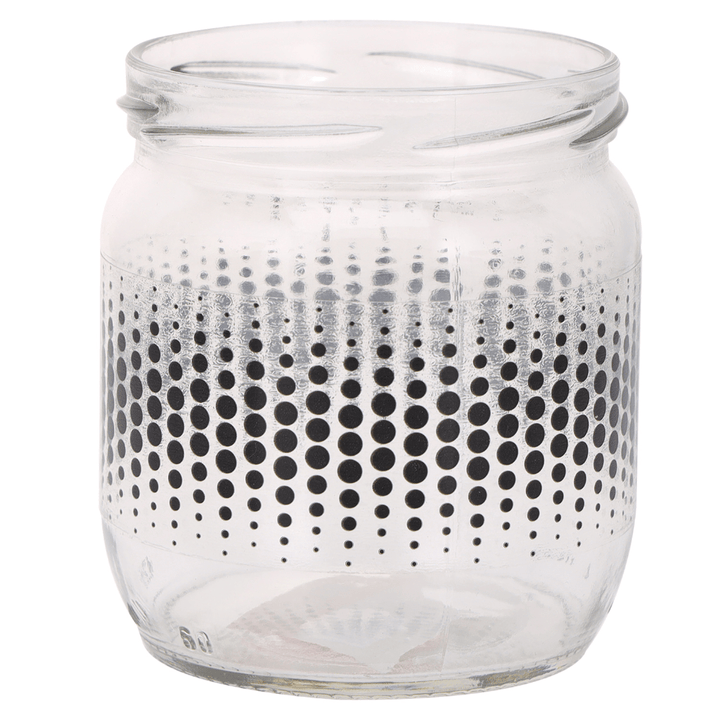 Air Proof Glass Jar with Lid, 425ML - Souk Al RasFood Containers & Lunch Boxes