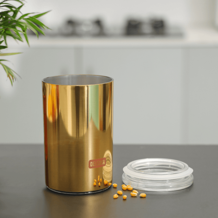 Airtight Canister with Silicon Sealing Lid 1000ML - Souk Al RasKitchen Storage & Organizers