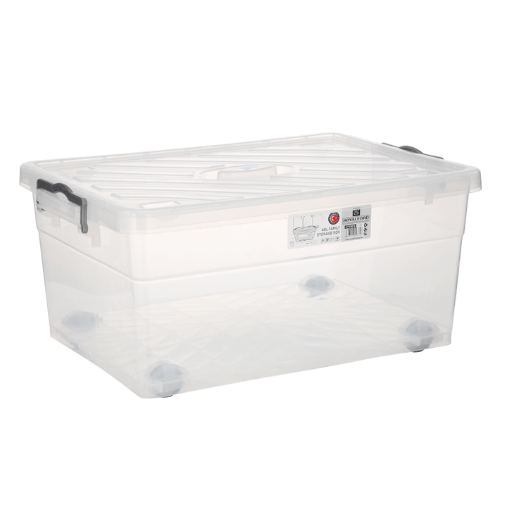 Airtight Storage Boxes, Leak - Proof Plastic Food Container 40L - Souk Al RasAccessories