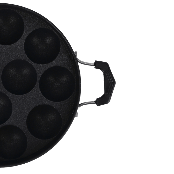 Aluminium Non - Stick Appa Pathram with 12 Pits - Souk Al RasCookware