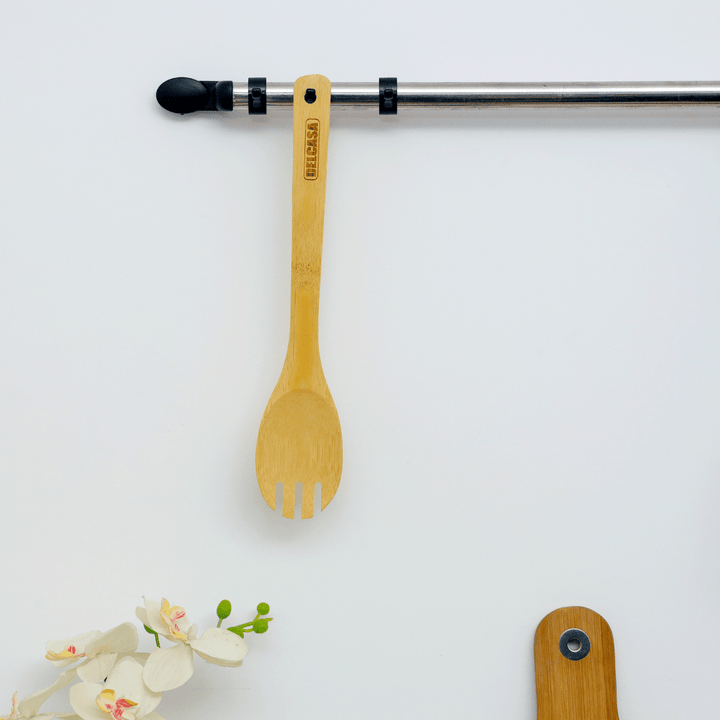 Bamboo Spaghetti Server, Natural Bamboo - Souk Al RasCooking Utensils