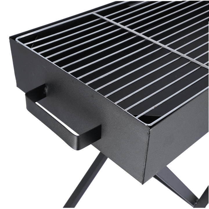 Barbecue Grill Stand with Blower, Durable Iron Portable Grill - Souk Al RasCamping Tools