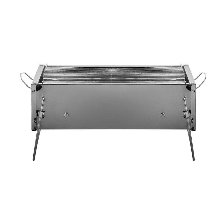 Barbecue Stand with Grill, Durable Stainless - Steel BBQ 36x26x17CM - Souk Al RasCamping Tools