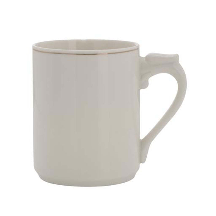 Bone Wave Mug New Bone China Chip Resistant & Durable Tea, Cappuccino, Coffee, Latte Cup 340ML - Souk Al RasMugs