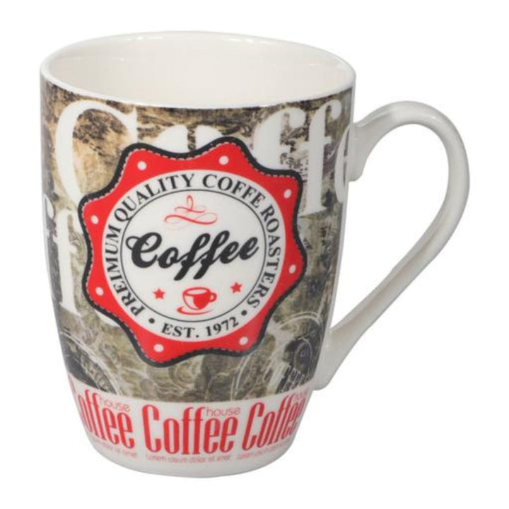 Ceramic Mug 350ML Assorted Color - Souk Al RasDrinkware