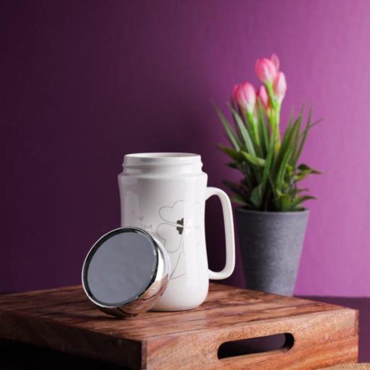 Ceramic Water Cup - Large Water Mug - Souk Al RasDrinkware