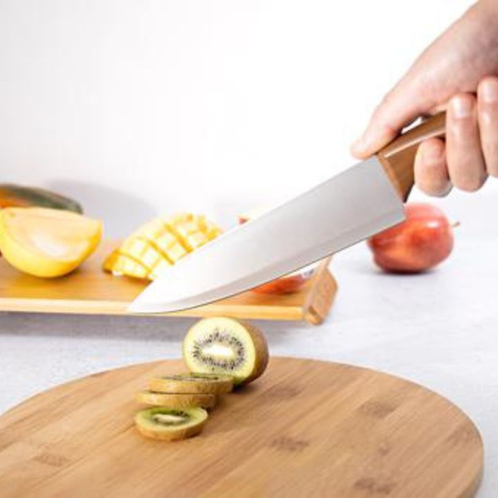 Chef Knife Ultra Sharp Stainless Steel Blade - All Purpose 20CM - Souk Al RasKitchen Knives