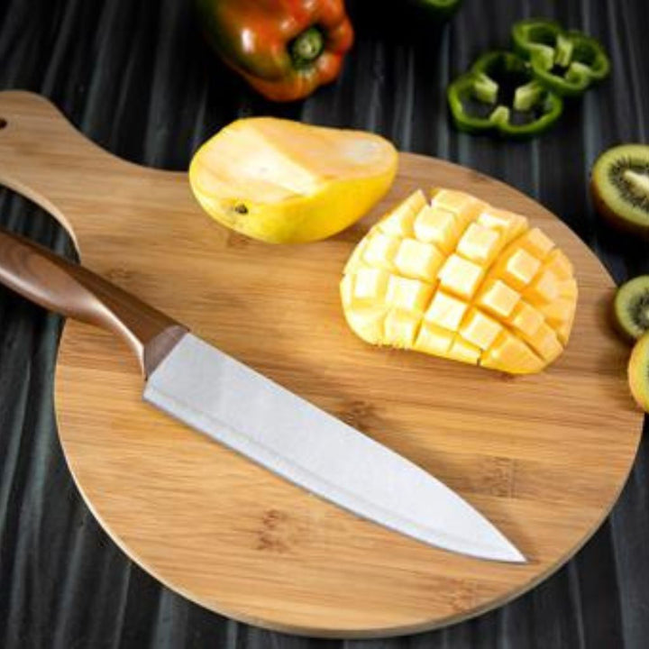 Chef Knife Ultra Sharp Stainless Steel Blade - All Purpose 20CM - Souk Al RasKitchen Knives