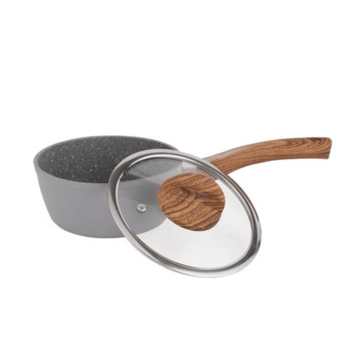 Chef Master Forged Aluminium Cookware Set with 5 Layers Granite Non - Stick Coated 10 PCS - Souk Al RasCookware Sets