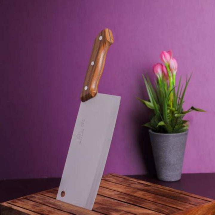 Cleaver Knife with Ultra Sharp Stainless Steel Blade 19CM - Souk Al RasKitchen Knives