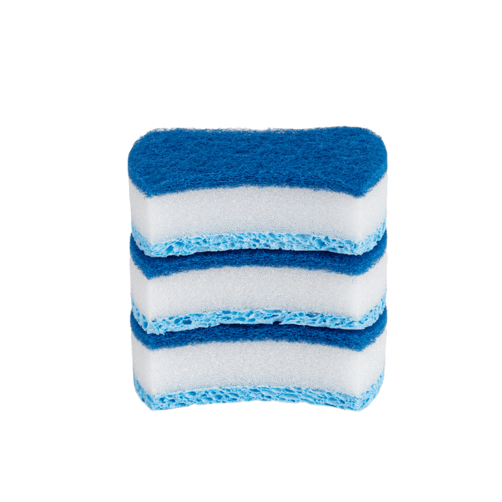 Comfort Cleaning Sponge, for Kitchen and Home Cleaning 3Pcs - Souk Al RasKitchen Accessories