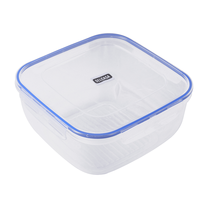 Cook & Lock Square Container, Leak Proof Lid 3750ML - Souk Al RasFood Containers & Lunch Boxes