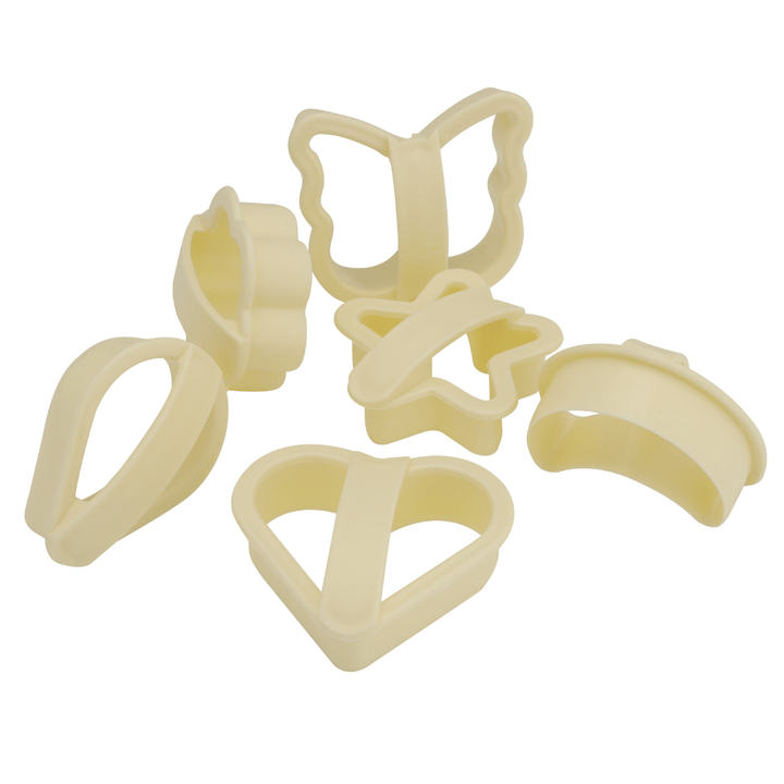 Cookie cutters 6 different shaped cookie - Souk Al RasDecorating Tools & Accessories