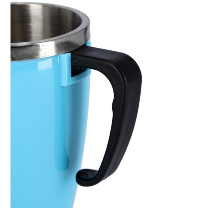 Double - Wall, High - Grade Stainless Steel Travel Mug with 420ml Capacity - Keeps Beverages Hot or Cold - Souk Al RasDrinkware