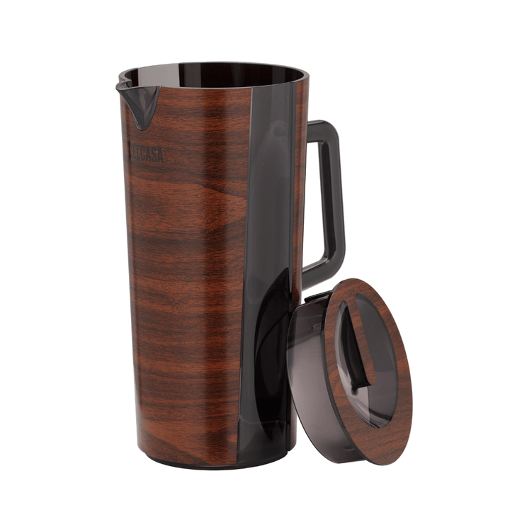 Elite Acrylic Water Jug with Wooden Design 2280ML - Souk Al RasDrinkware