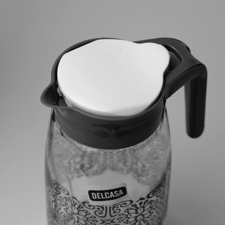 Fiesta Decorated Glass Water Jug 1450ML - Souk Al RasWater Bottles
