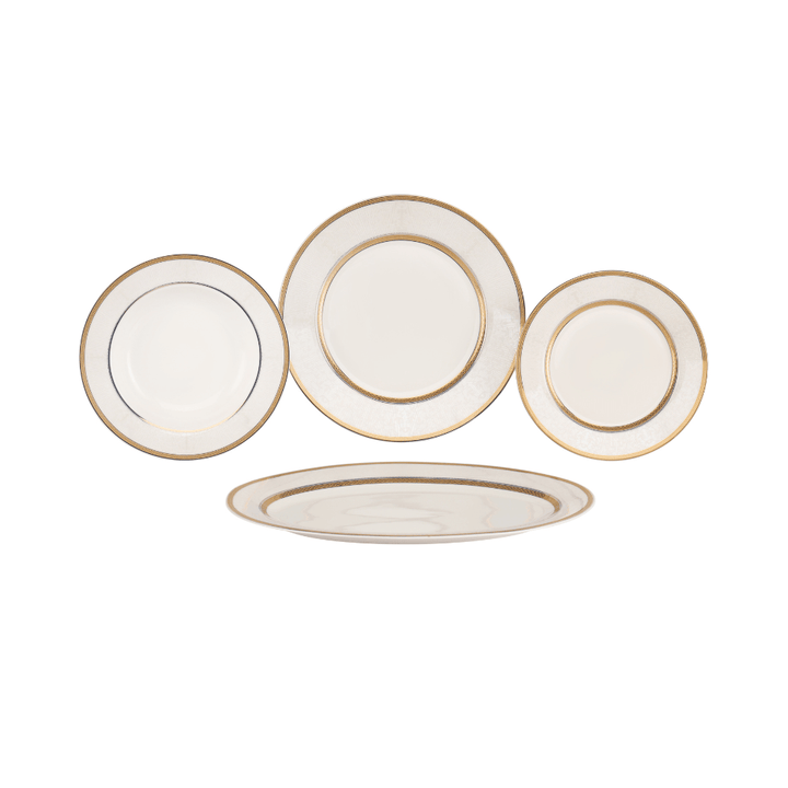 Fine Bone Dinner Set 83PCS - Souk Al RasDinnerware Sets