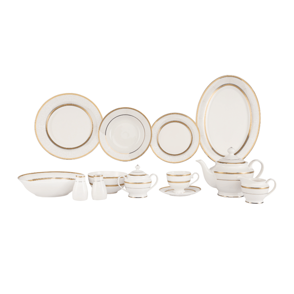 Fine Bone Dinner Set 83PCS - Souk Al RasDinnerware Sets