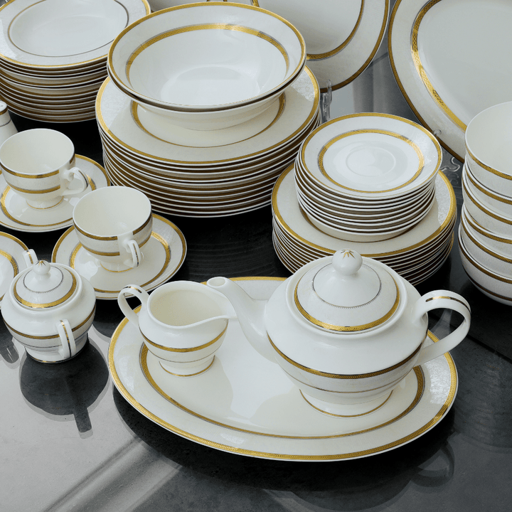 Fine Bone Dinner Set 83PCS - Souk Al RasDinnerware Sets