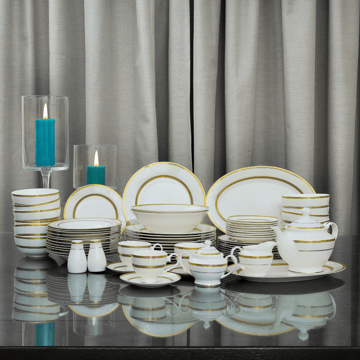 Fine Bone Dinner Set 83PCS - Souk Al RasDinnerware Sets