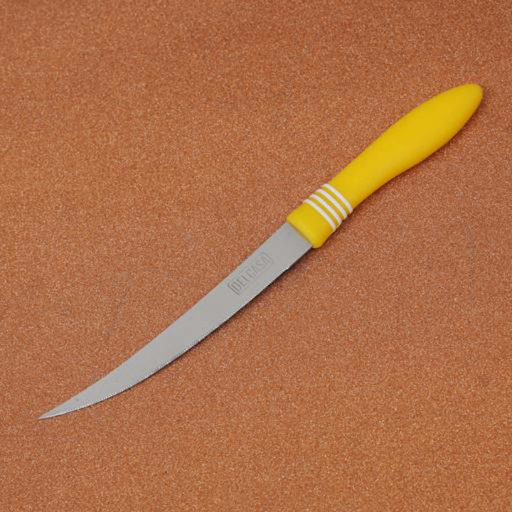 Fruit Knife Set, 12pcs Ultra Sharp Stainless Steel & Polymer Handle, Dishwasher Safe, for Cutting Fruits & Veggies - Souk Al RasKitchen Knives