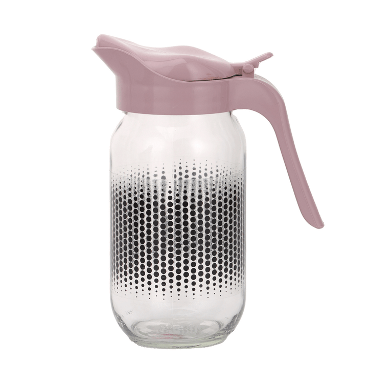 Glass Jug with Lid, BPA Free Jug 1000ML - Souk Al RasDrinkware