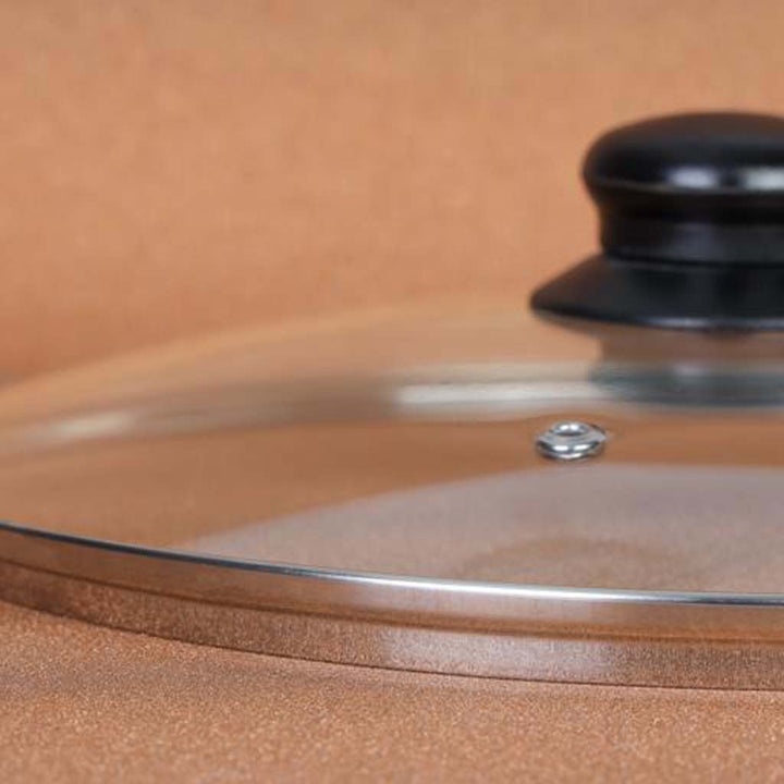 Glass Lid & Bakelite Knob - Wide Range 26cm - Souk Al RasPot & Pan Lids