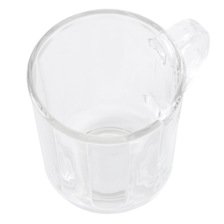 Glass Mug Set of 6 high - quality glass mugs, 6PCS - Souk Al RasDrinkware