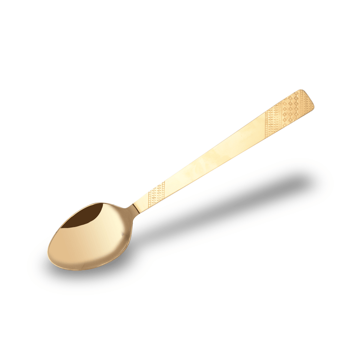 Gold Pan Serving Spoon - 30CM Stainless Steel, Premium Quality - Souk Al RasSpatulas Whisks & Turning Spoons