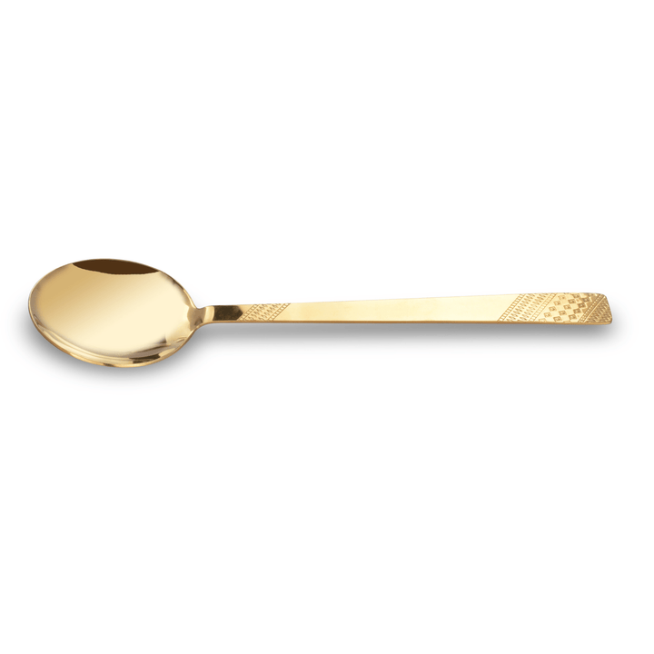 Gold Plain Skimmer - 30CM Stainless Steel, Premium Quality - Souk Al RasSpatulas Whisks & Turning Spoons