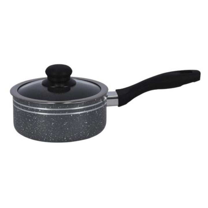 Granite Coated Non - Stick Cookware Set with Aluminum Body, 10 Pcs - Souk Al RasCookware Sets